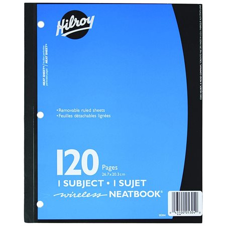 Cahier Neatbook® 1 sujet 120 pages