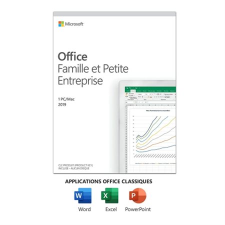 Office 2019 Famille et Petite Entreprise Français