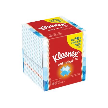 Mouchoirs antiviraux Kleenex® bte (60)