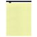 Bloc de papier Offix® Légal  (8-1/2 x 14  po) ligné 11/32, jaune