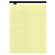 Bloc de papier Offix® Junior (5 x 8-3/4 po) ligné 1/4'', jaune