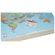 Cartes plastifiées Carte du monde 28 x 40” bilingue