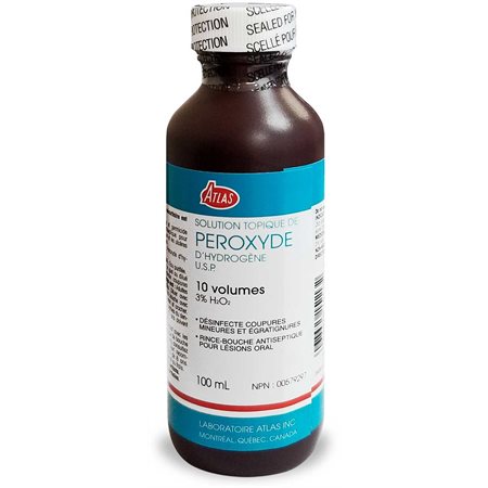 Peroxyde d’hydrogène à 3 % 225 ml