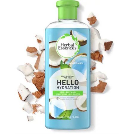 Shampooing et gel douche Hello Hydration Herbal Essences