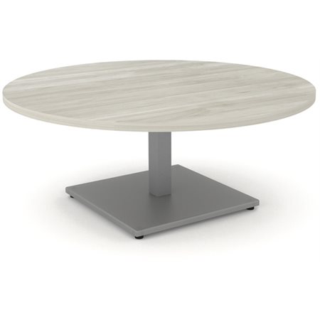 Dessus table rond Innovations 42 po dia. blanc d'hiver