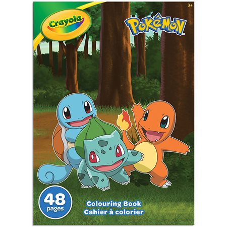Livre à colorier Pokémon - 48 pages