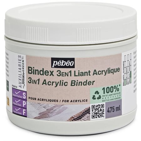 Bindex 3 en 1 liant acrylique Studio Green - 475 ml