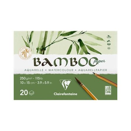 Bloc collé 20f - Bambou - 250 g.