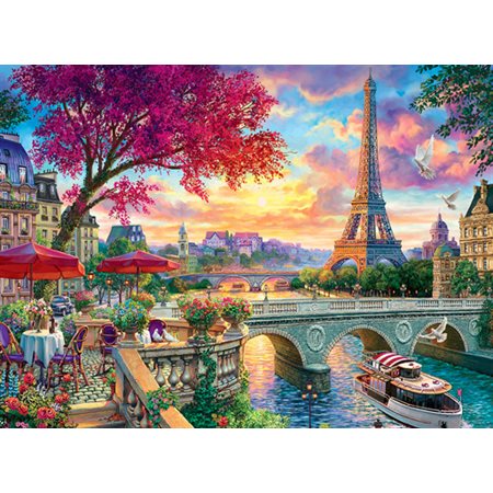Peinture par numéro - Cadre Diner au bord de la Seine