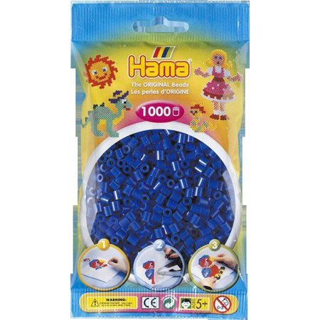 Perles Hama bleues (1000)