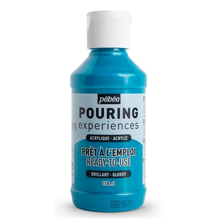 Acrylique Pouring experiences 118 ml turquoise
