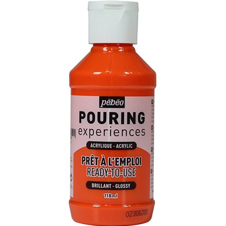 Acrylique Pouring expériences 118 ml - Cuivre Métal