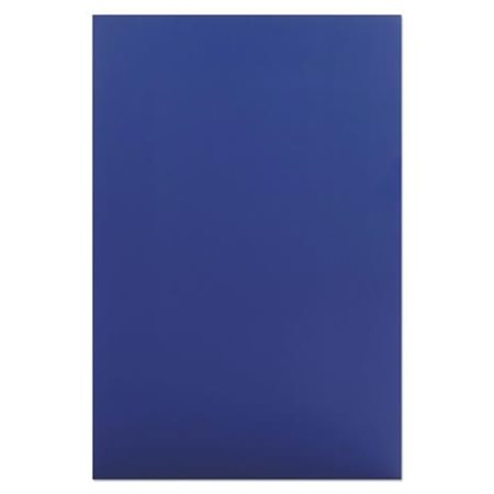 Carton Bristol 2 plis 22X28 bleu foncé