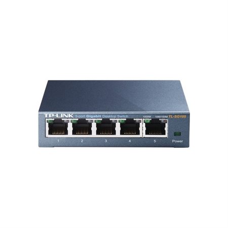 TP-Link Ethernet switch 5 ports 10 / 100 / 1000.
