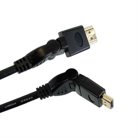 Câble HDMI 360 degrés avec Ethernet (6')