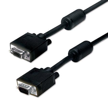 Câble rallonge VGA Ferrite M / F (10')