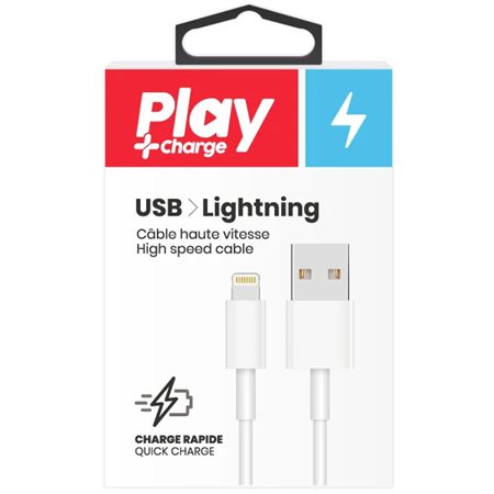 Câble USB Lightning Play Konex (1m)