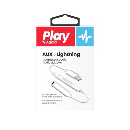 Adaptateur AUX à Lightning Play Konex