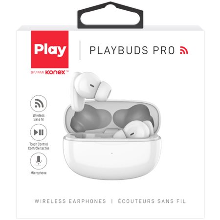Écouteurs sans fil PlayBuds Pro (Blanc) Konex