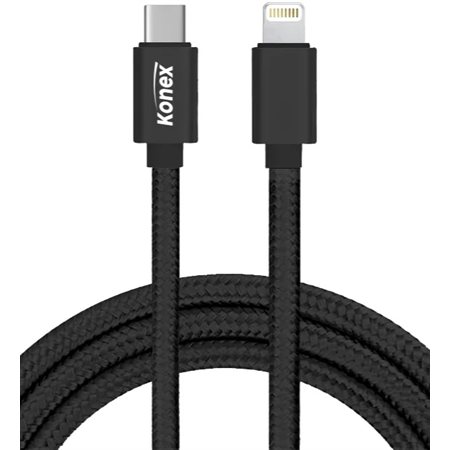 Câble USB-C à Lightning (3m) Konex