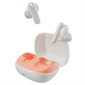 ECOUTEUR S-F SKULLCANDY SMOKIN BUDS BLANC / ORANGE