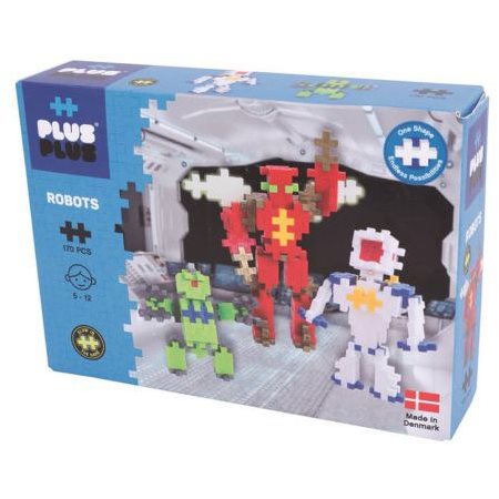 PlusPlus : Mini robot néon - 170 morceaux