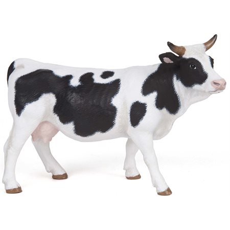 Papo - Vache noire et blanche