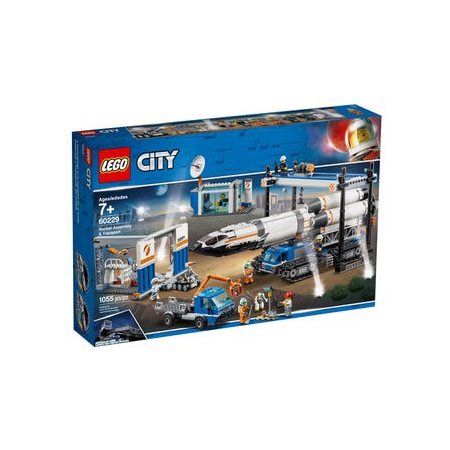 LEGO City:L’assemblage et le transport de la fusée