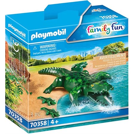 Playmobil Family Fun - Alligator avec ses petits