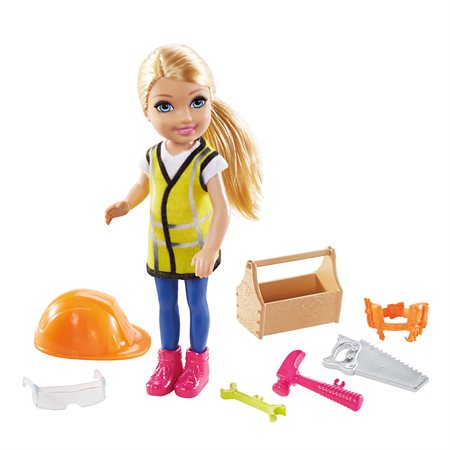 Barbie Chelsea - Poupée Construction