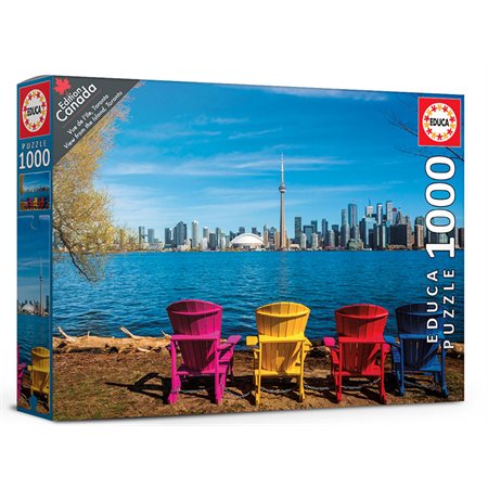 Casse-tête : Vue de l'île, Toronto (1000)