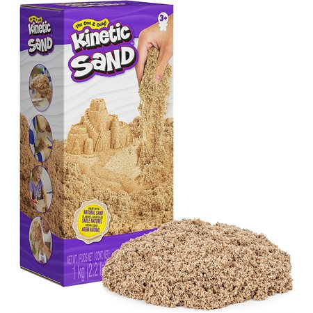 Kinetic Sand - Sable en boite 2.2 lb - brun