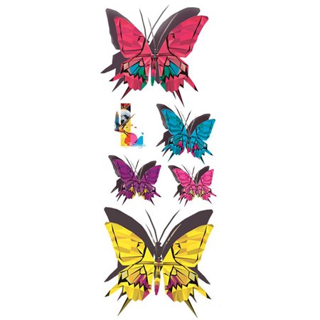 Tatouages Papillons temporaires