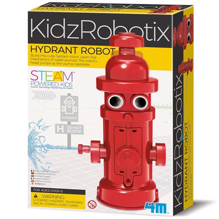 Robot Pompe de bouche d'incendie Kidz Robotix
