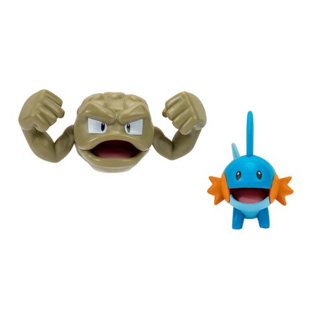 Figurines Pokémon Battle - Gobou et Racaillou