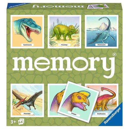 Mon premier jeu de mémoire - Dinosaures
