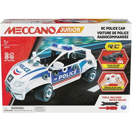 Meccano Jr. - Voiture de police téléguidé
