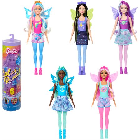Série Rainbow Galaxy - Poupée Barbie assorties