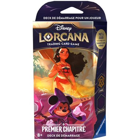 Disney Lorcana : Premier chapitre - ensemble de démarrage - Vaiana et Mickey (FR)