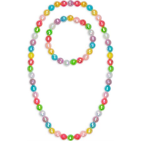 Ensemble collier et bracelet ''colour me rainbow''