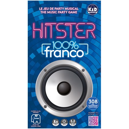 Hitster 100% Franco - Jeu de party musical (FR)