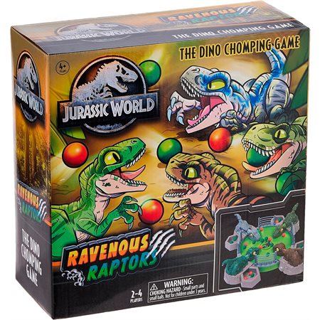 Jeu Jurassic World Raptors Voraces