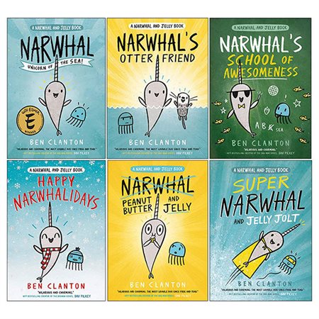 Narwhal's Otter Friend, book 4,  Narwhal and Jelly Book