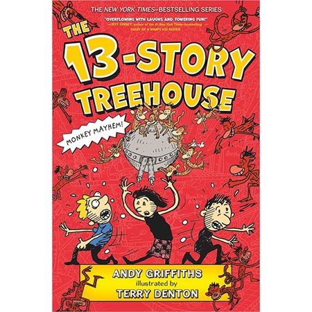 The 13-Story Treehouse: Monkey Mayhem!, book 1, Treehouse Books