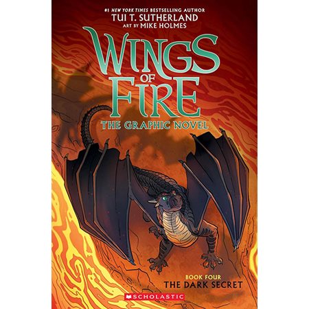 The Dark Secret, book 4, Wings of Fire Graphic Novel
