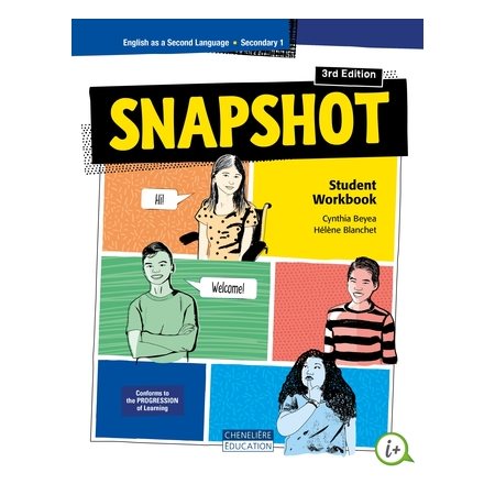 Snapshot, 3rd Edition - Secondary 1 version papier
