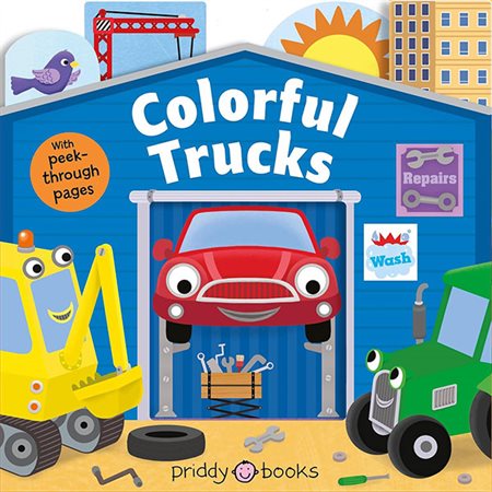 Colorful Trucks: Tiny Tots Peep Through