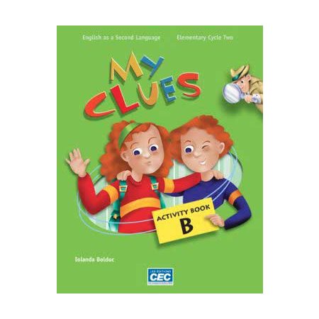 My clues activity book B 4e année