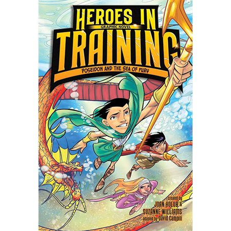 Poseidon and the Sea of Fury, book 2, Heroes in Training Graphic Novel