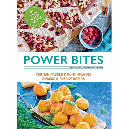 Power Bites: Protein-Packed & Keto-Friendly Snacks & Energy Bombs
